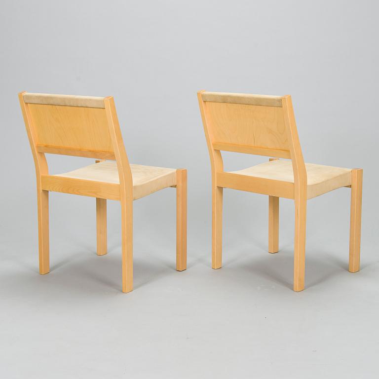 Alvar Aalto, stolar, 6 st, Artek, 2004.