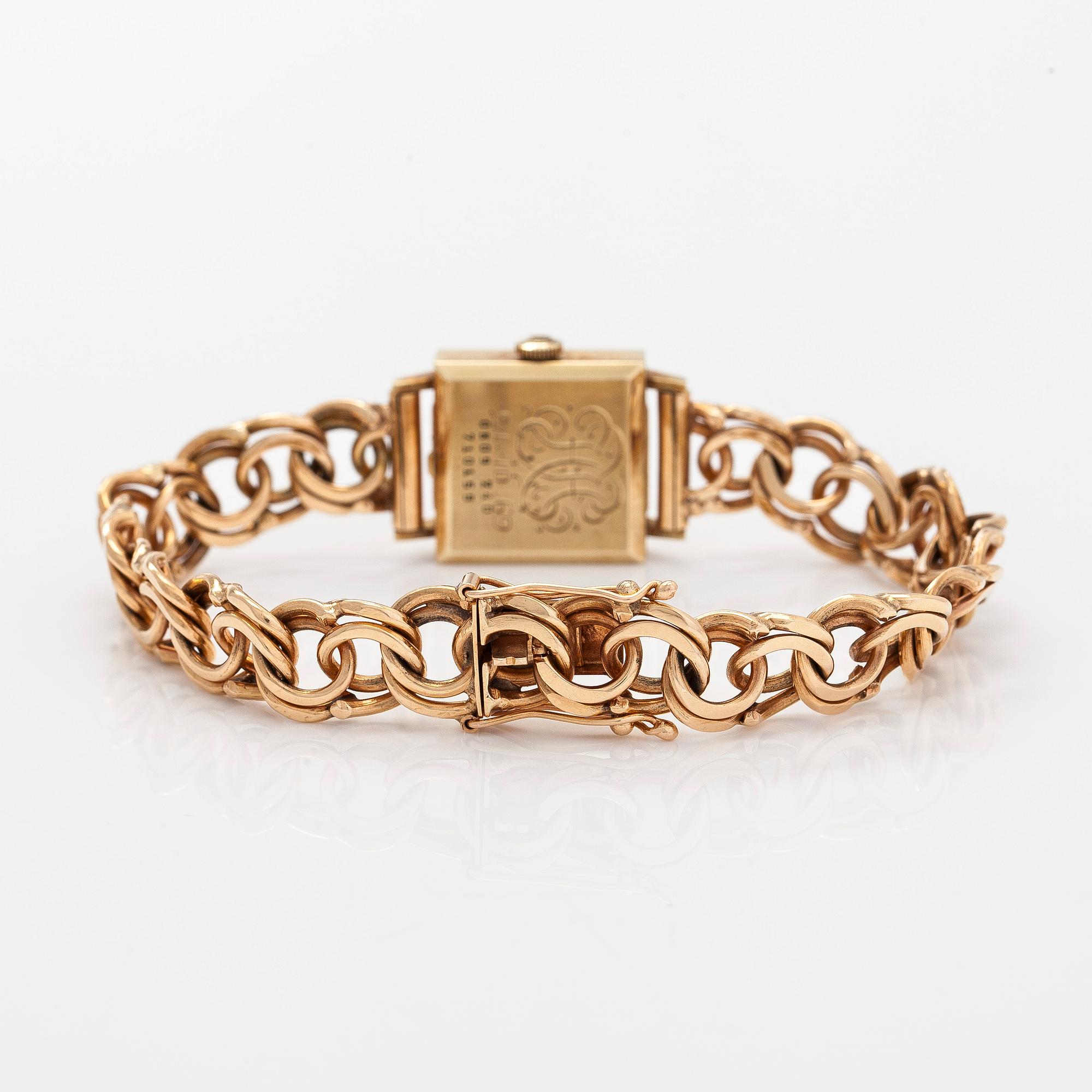 Certina, armbandsur, 17,5 x 17,5 mm.
