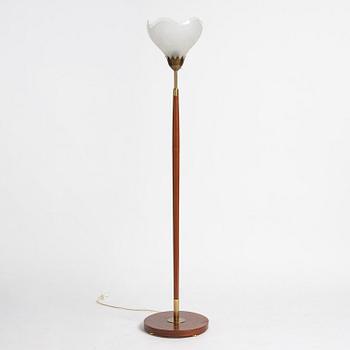 Carl Fagerlund, a floor lamp model "RD 1176", Orrefors, 1950s.