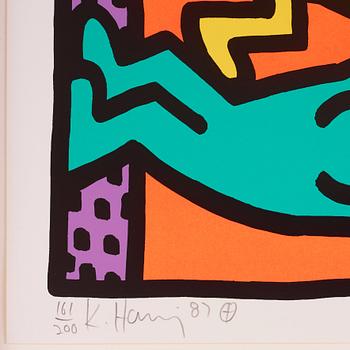 Keith Haring, "Pop Shop I: one plate".
