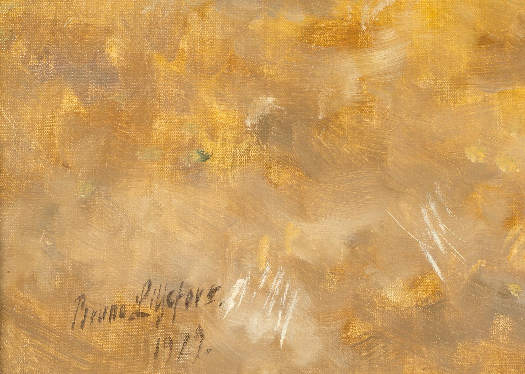 Bruno Liljefors, Fox in an autumn landscape.