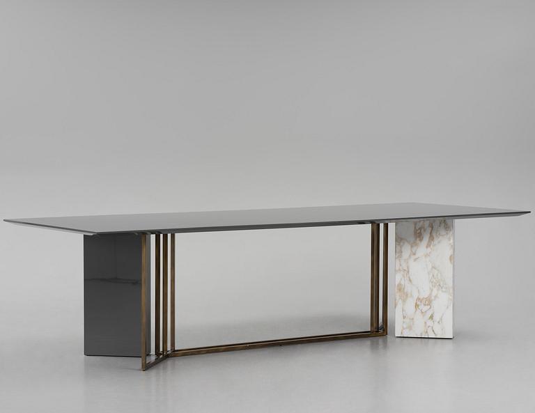 Andrea Parisio, matbord, "Plinto Rectangular", Meridiani, Italien, efter 2015.