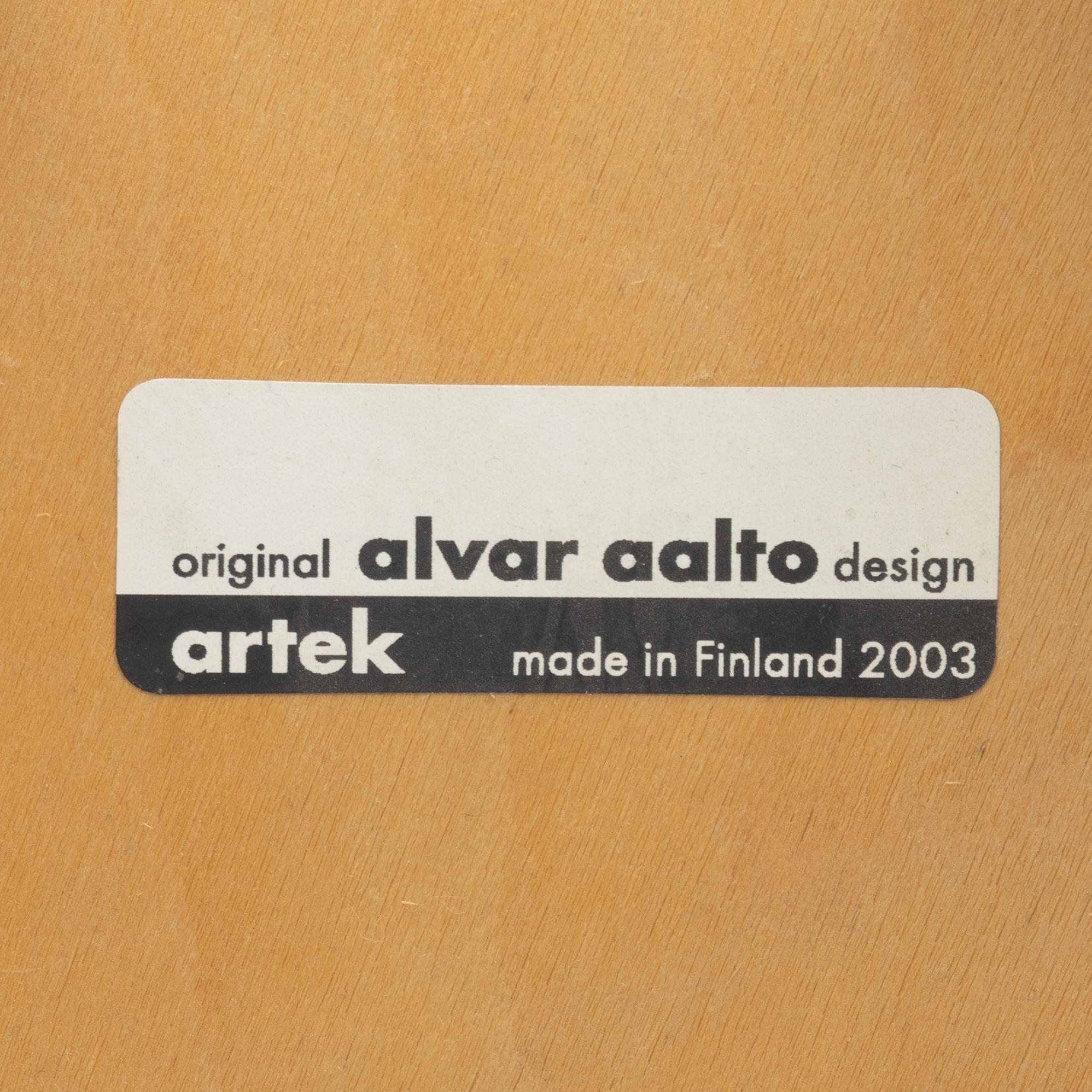 Alvar Aalto, children's chairs, 4 pcs, Artek, Finland.