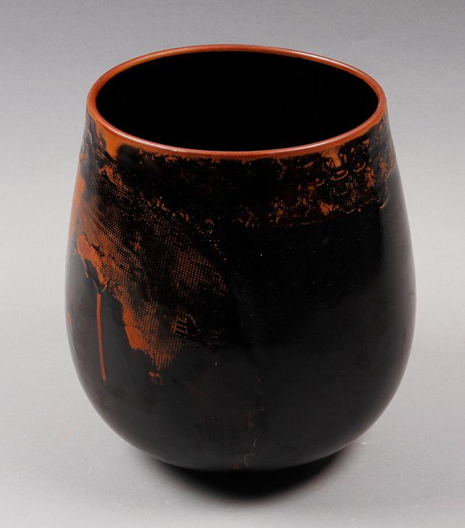 URNA, stengods, Stig Lindberg, Gustavsberg studio 1974.