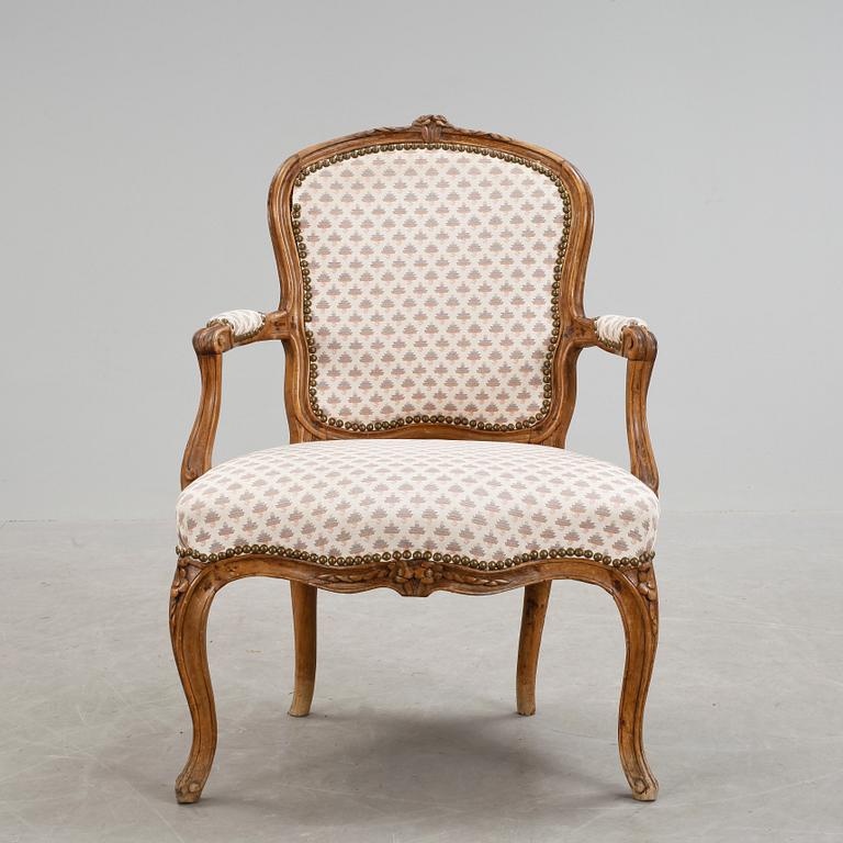 KARMSTOL, Louis XV, Frankrike 1700-tal.