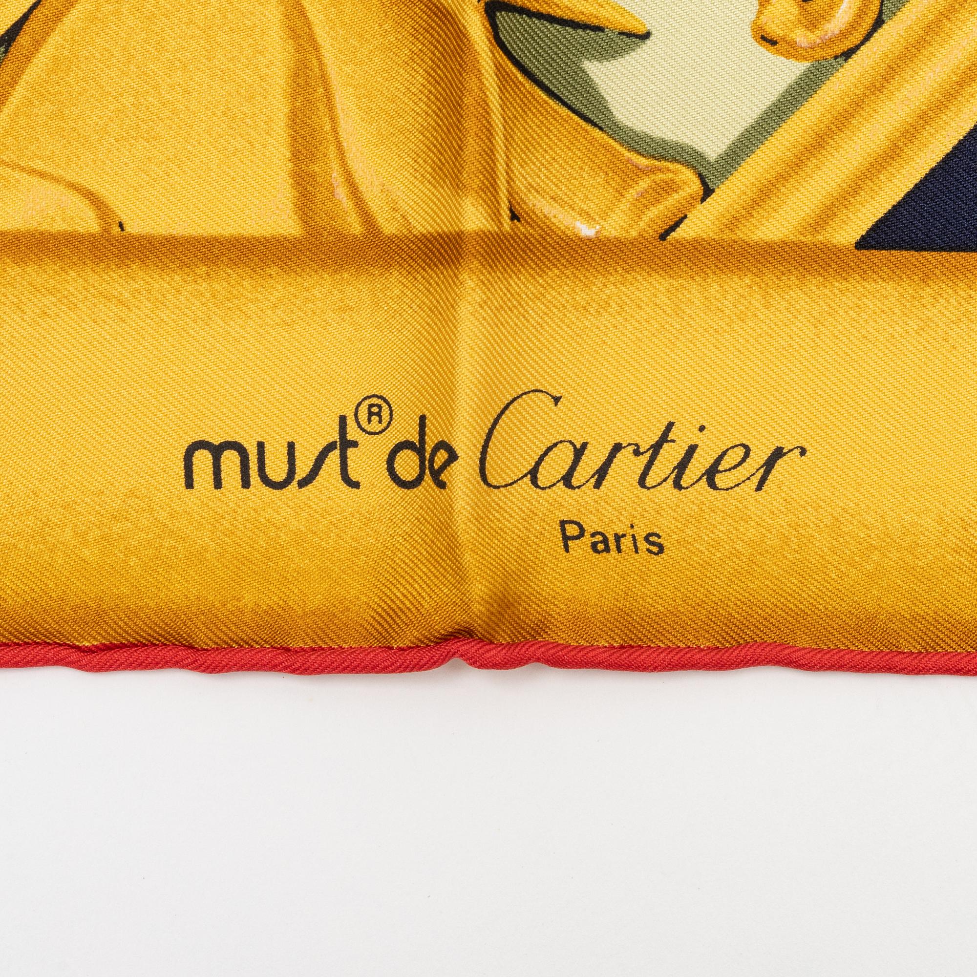 Cartier, scarf, 