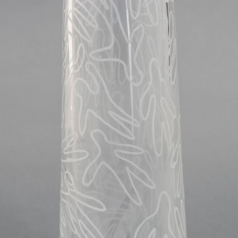 Martti Rytkönen, a glass vase, Orrefors Expo, 2000.