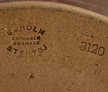 VAS, stengods, möjl Gerd Hiort Petersen, Söholm, Bornholm, Danmark.