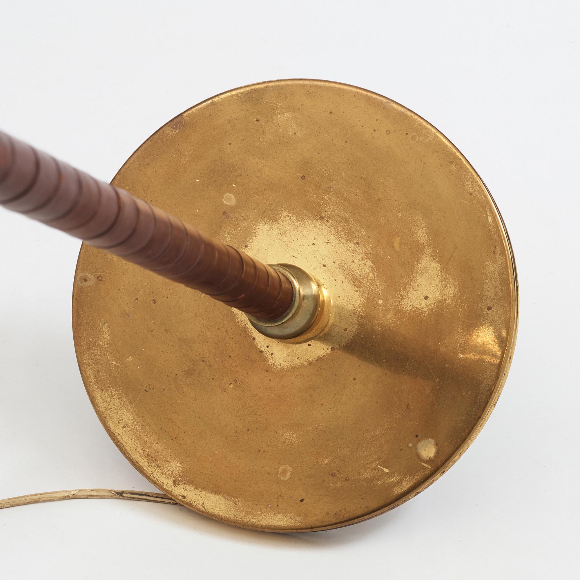 Carl-Axel Acking, golvlampa, modell "2645", Bröderna Malmströms metallvarufabrik, 1940-50-tal.