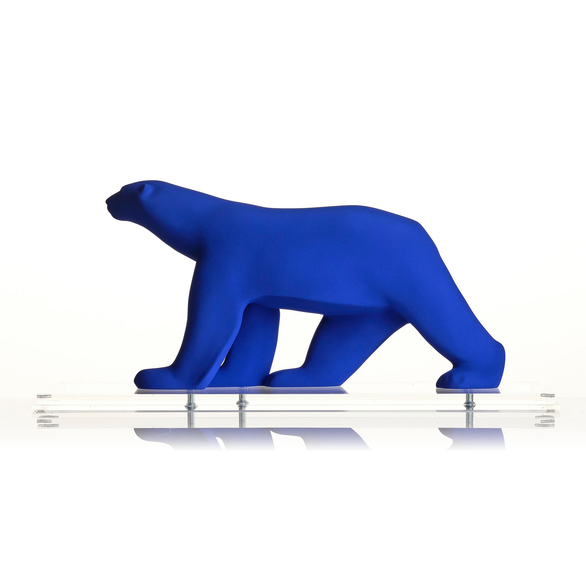 Yves Klein & Francois Pompon, after, "L'ours Pompon - Klein Edition".