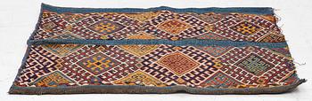 An antique soumak 'Bagface', ca 88 x 67 cm, Probably Cappadocia.