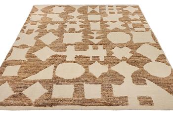 A Morocco carpet, c. 378 x 276 cm.