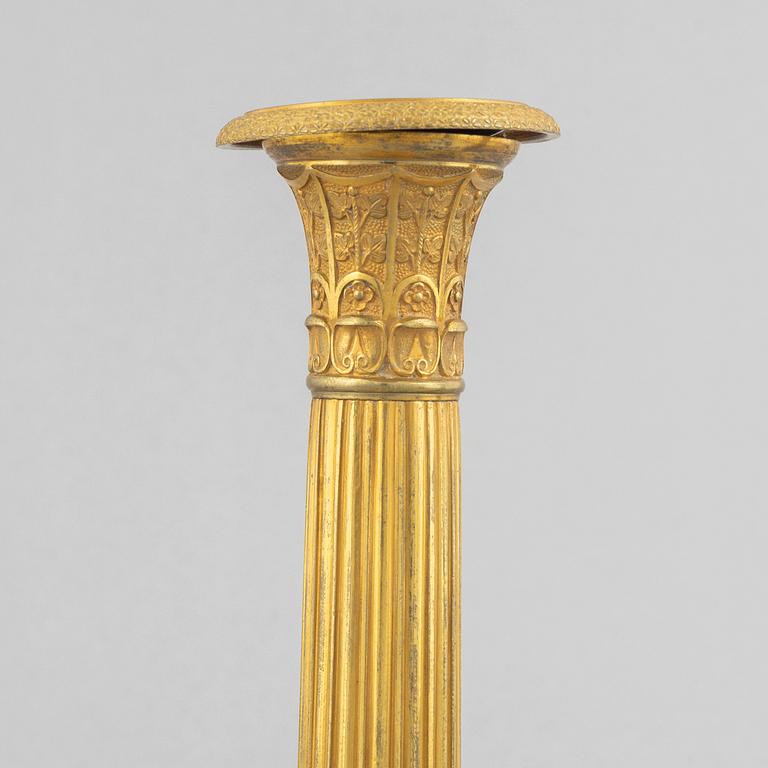 Ljusstakar, ett par, Frankrike, 1800-talets början, Empire.