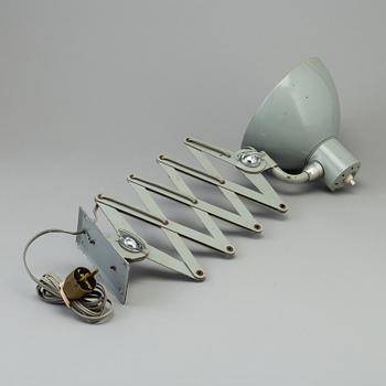 INDUSTRILAMPA/SAXLAMPA, 1900-talets mitt.