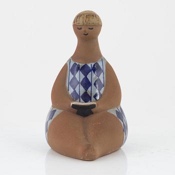 Lisa Larson, figurin, "Amalia", ur serien "ABC-flickorna", Gustavsberg.