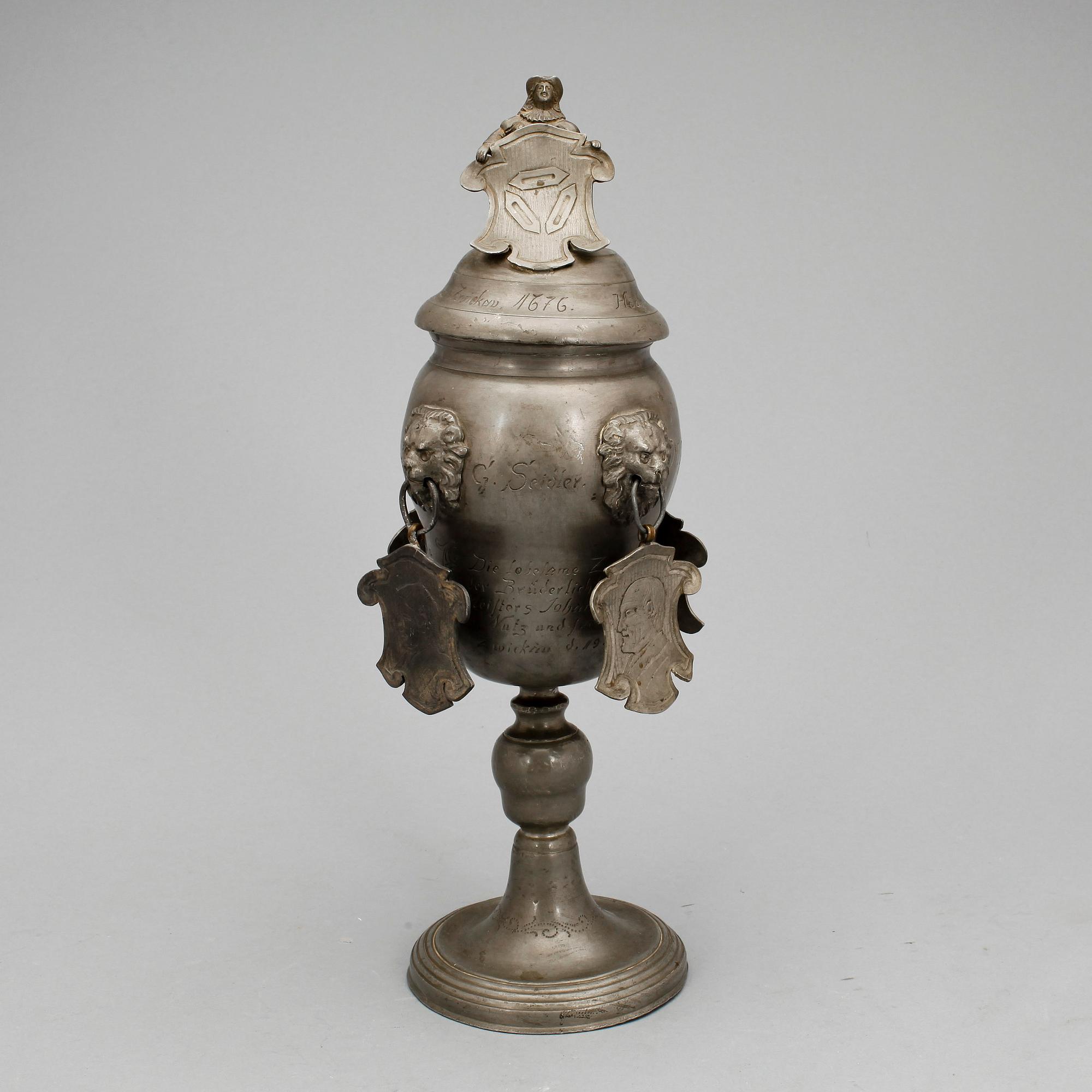 POKAL, historismuss, troligen Tyskland, sent 1800-tal.