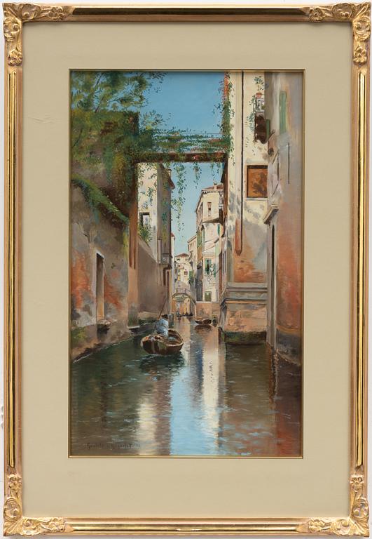Gunhild von Gegerfelt, "Kanal Venedig" (Canal, Venice).