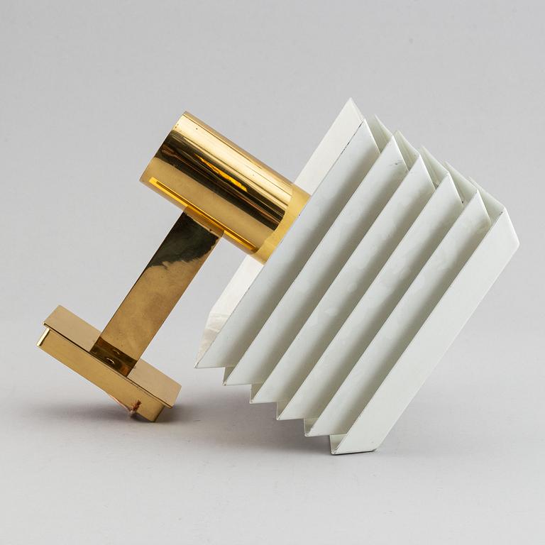 A late 20th century Hans-Agne Jakobsson wall light, V/250, Markaryd, Sweden.