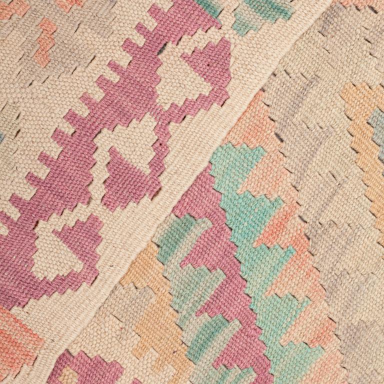 A Kilim, runner, oriental, around 295 x 77 cm.