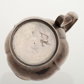 PARTI SILVER, 6 delar. 1816 - ca 1900. Vikt 674 g.