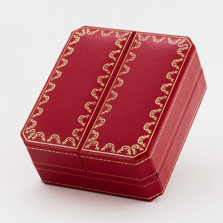 CARTIER, Santos, armbandsur, 29 x 28 (41) mm.