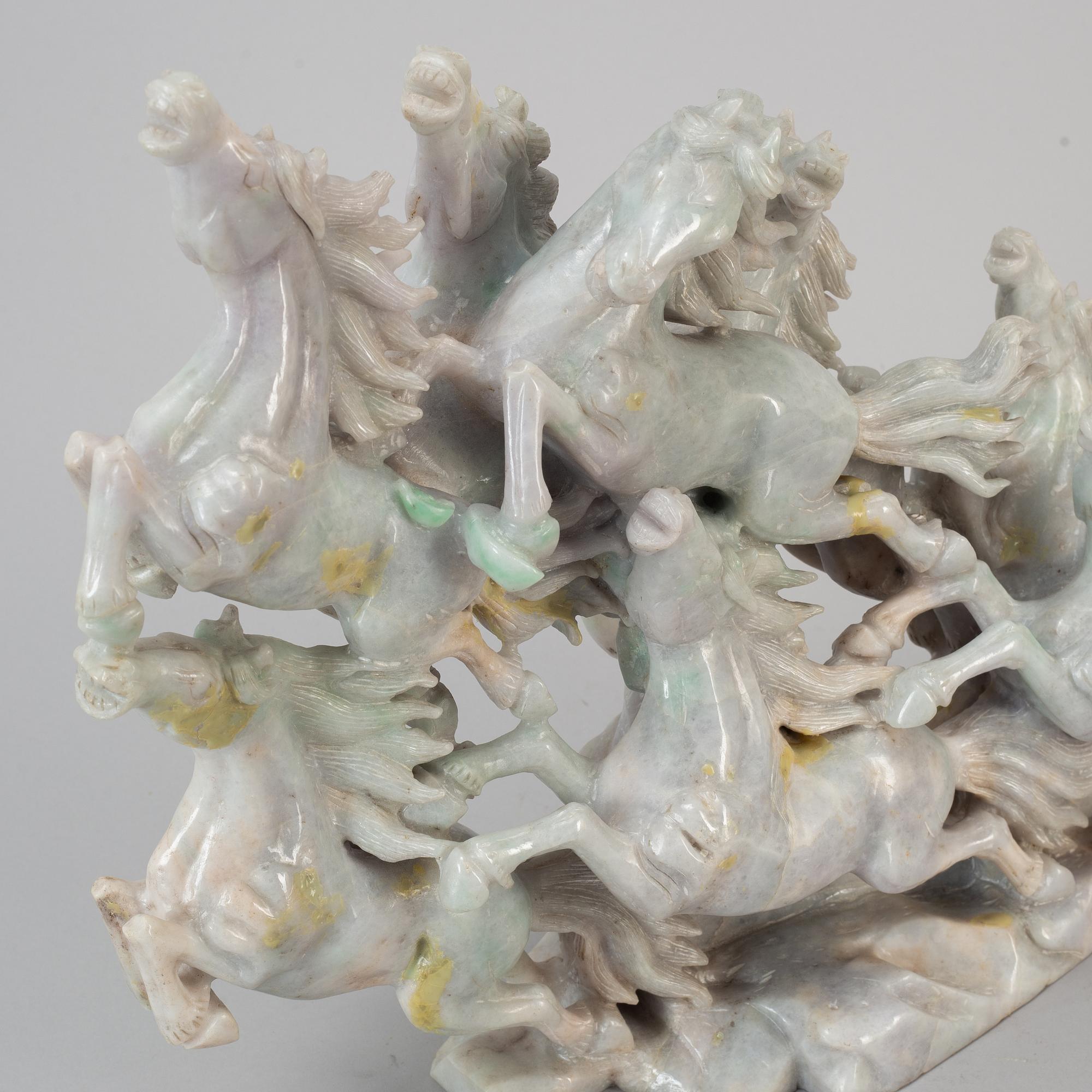 A Chinese carved sculpture, 20th century.