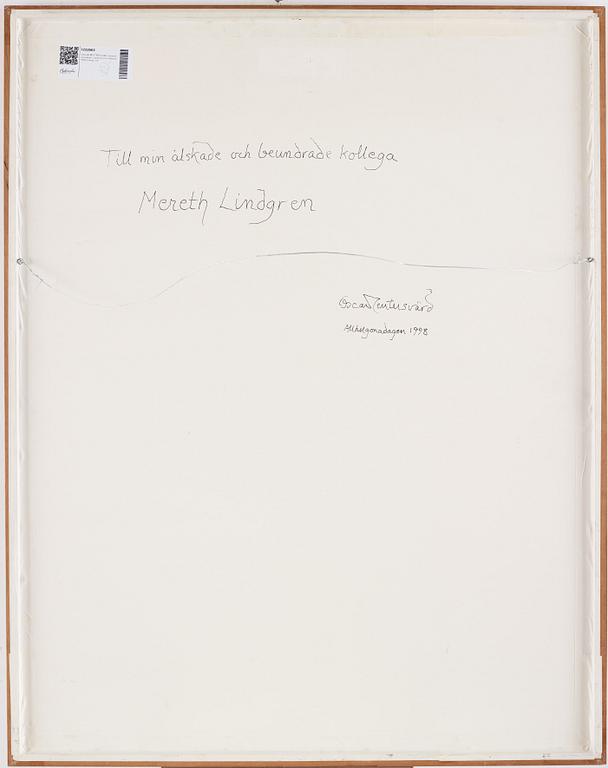 OSCAR REUTERSVÄRD, watercolor, signed and dated 1998 on verso.