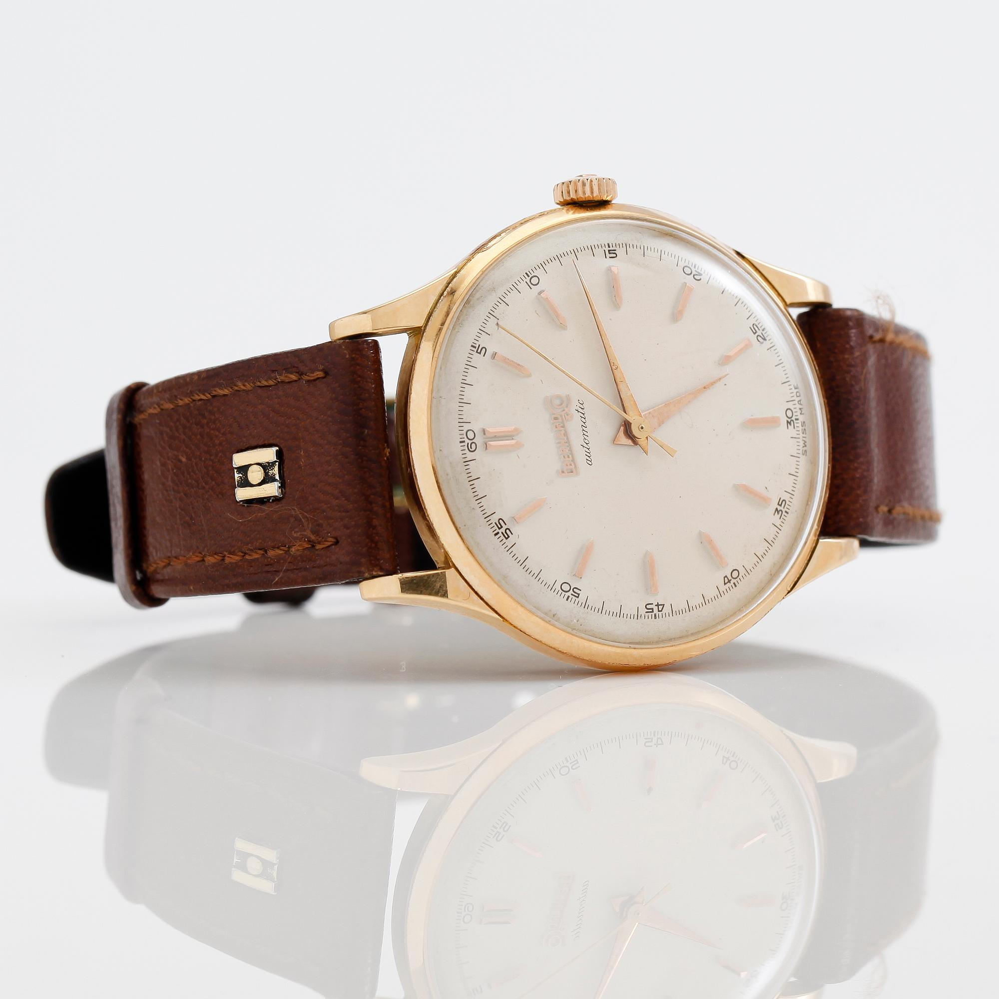 ARMBANDSUR, 18K guld, Eberhard Automatic.