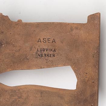 Stig Blomberg, möjligen, fyra reliefer, ASEA VERKEN, Ludvika, Swedish Grace, sannolikt 1920-30-tal.