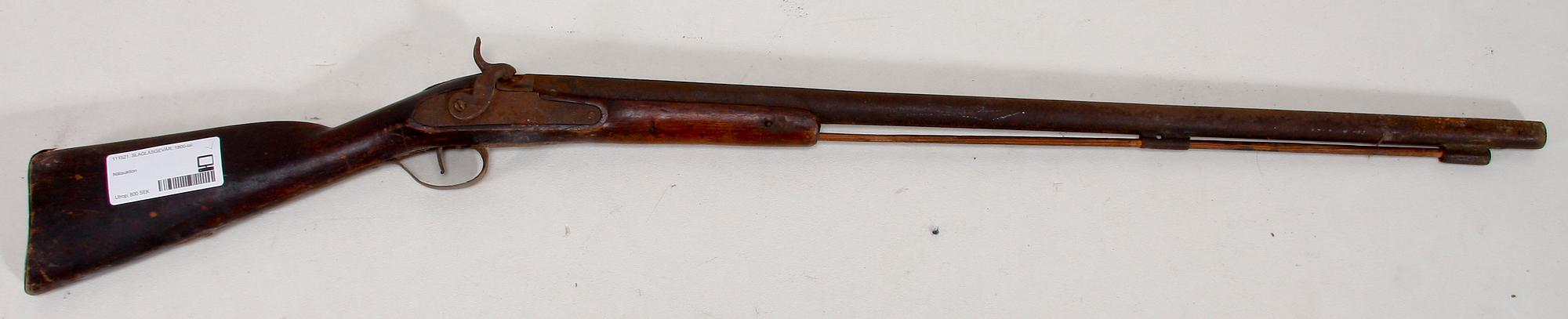 SLAGLÅSGEVÄR, 1800-tal.