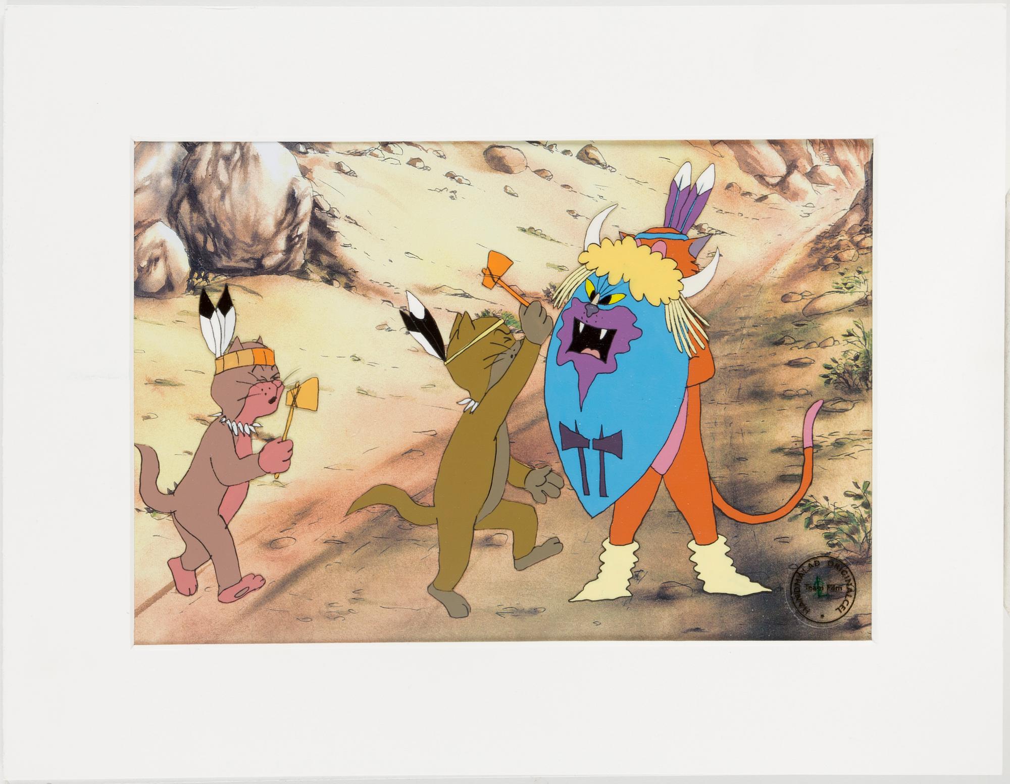 FILMCELLER, 10 stycken, original, ur "Pelle Svanslös", Team Film, flertalet sign SL.