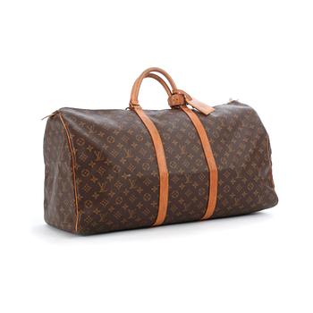 280. LOUIS VUITTON, a monogram canvas weekend bag, "Keepall 60".