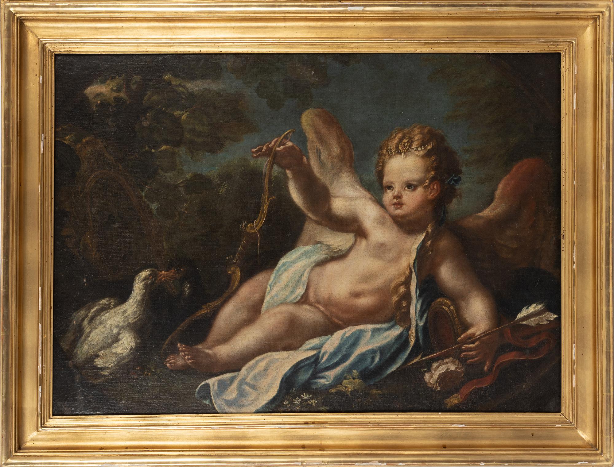 Guillaume Thomas Raphael Taraval, hans art, olja på duk.