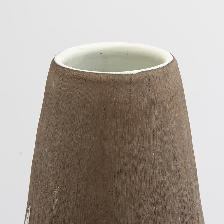 Anna-Lisa Thomson, Floor vase "Paprika" Uppsala Ekeby.