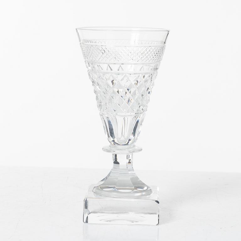 Elis Bergh, glasservis, 107 delar, "Kent", Kosta Boda.