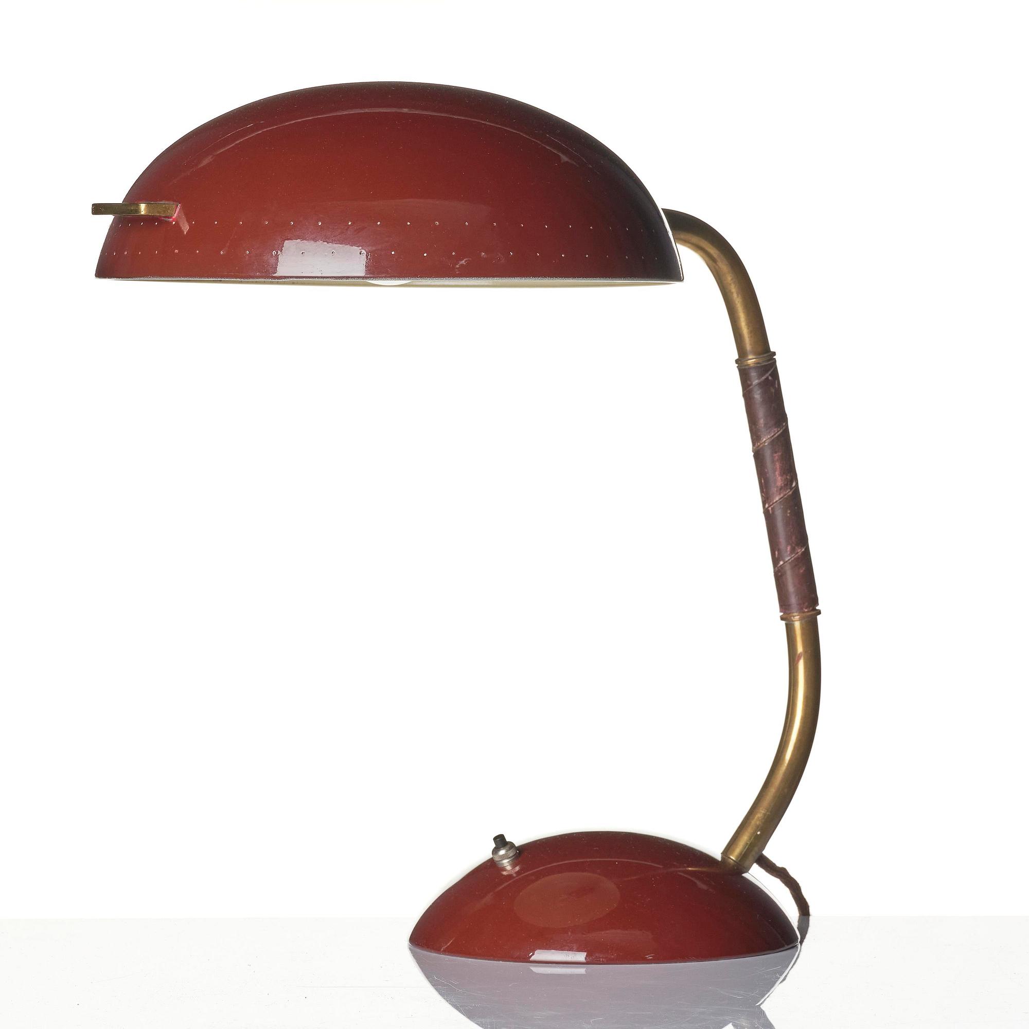 Bröderna Malmströms Metallvarufabrik, a desk lamp model "2674", Malmö, 1940s.