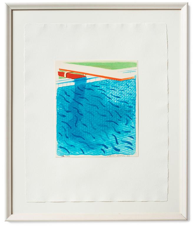 David Hockney, "Paper Pools".