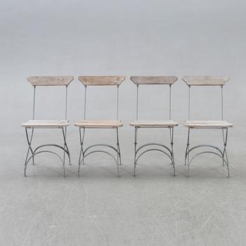 Byarum, "Bryggeristol, 4 st, Honduras Mahogny.
