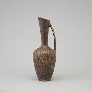 five 'Argenta' stoneware vases from Gustavsberg, one Gunnar Nylund vas and a vase.