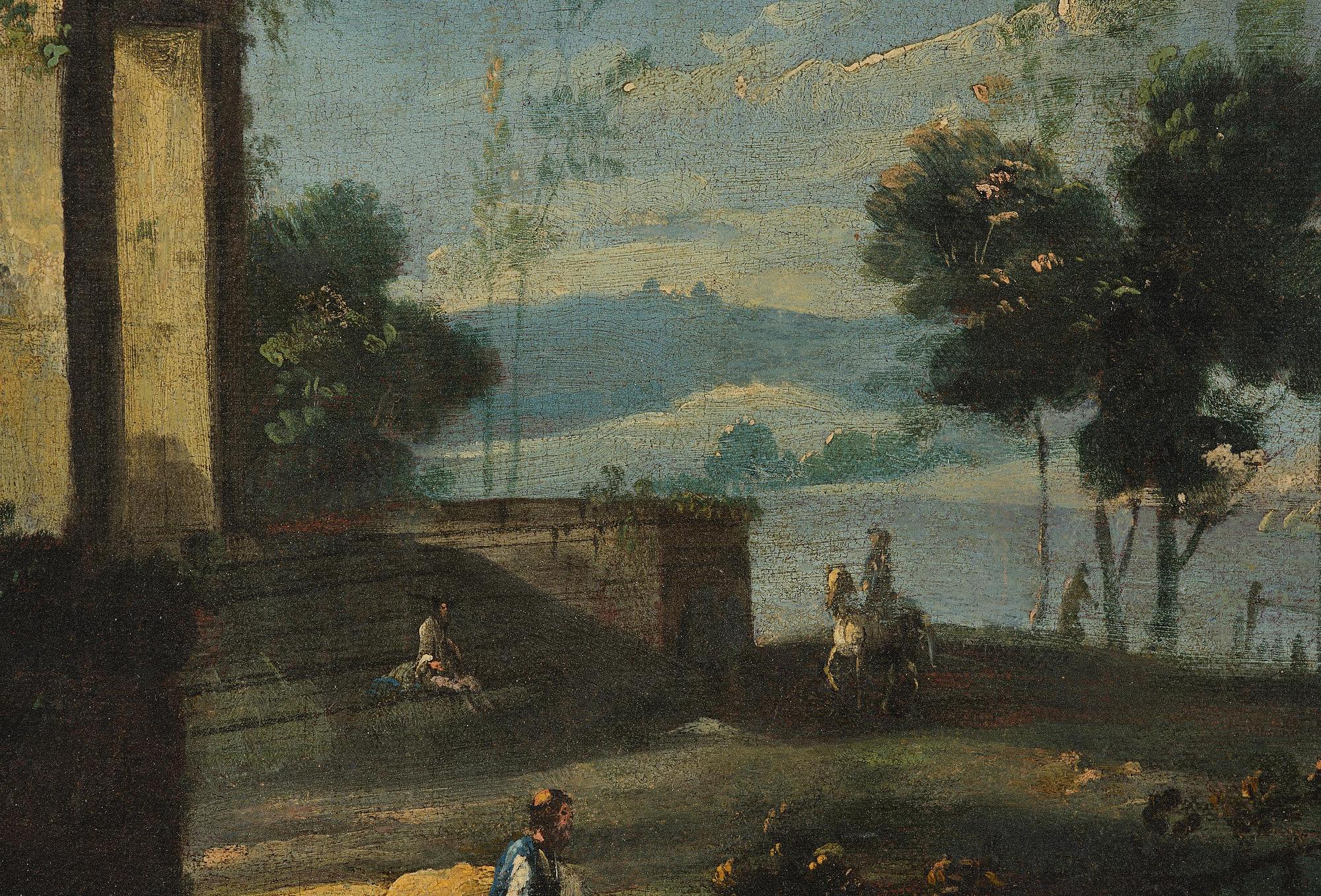 Giovanni Paolo Panini, hans krets, Ruinlandskap.