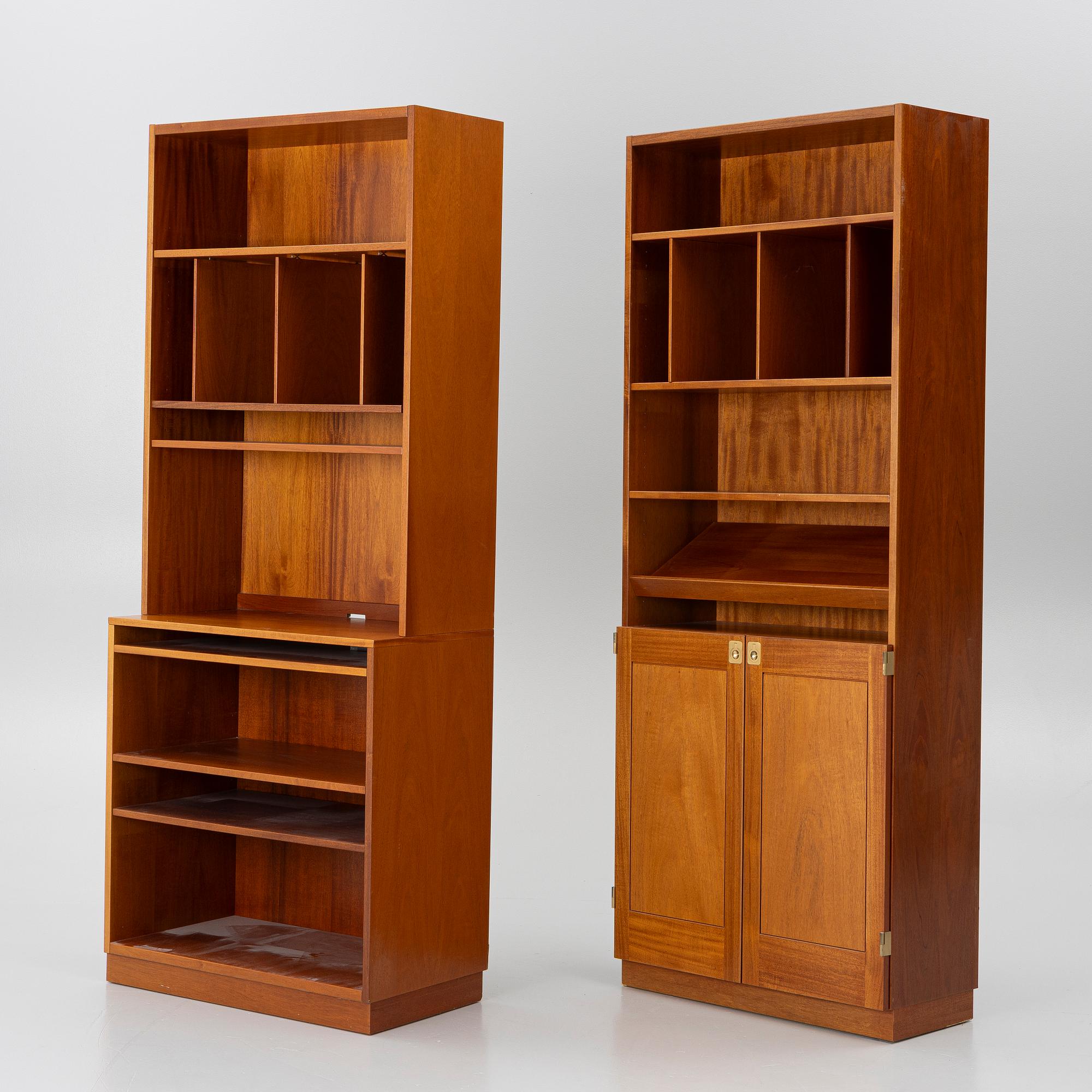 Göran Malmvall, two bookcases, 'KA72', Karl Andersson & Söner, Husqvarna.
