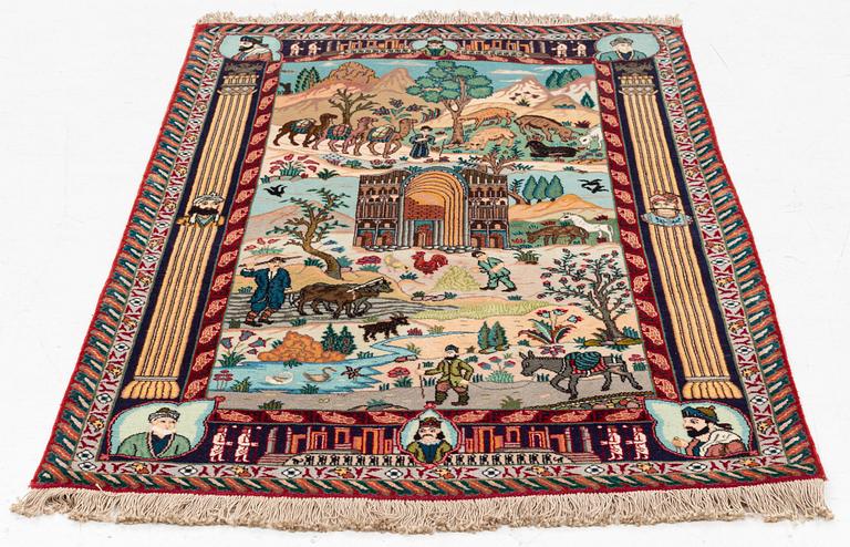 Matta, Täbris, ca 146 x 95 cm.