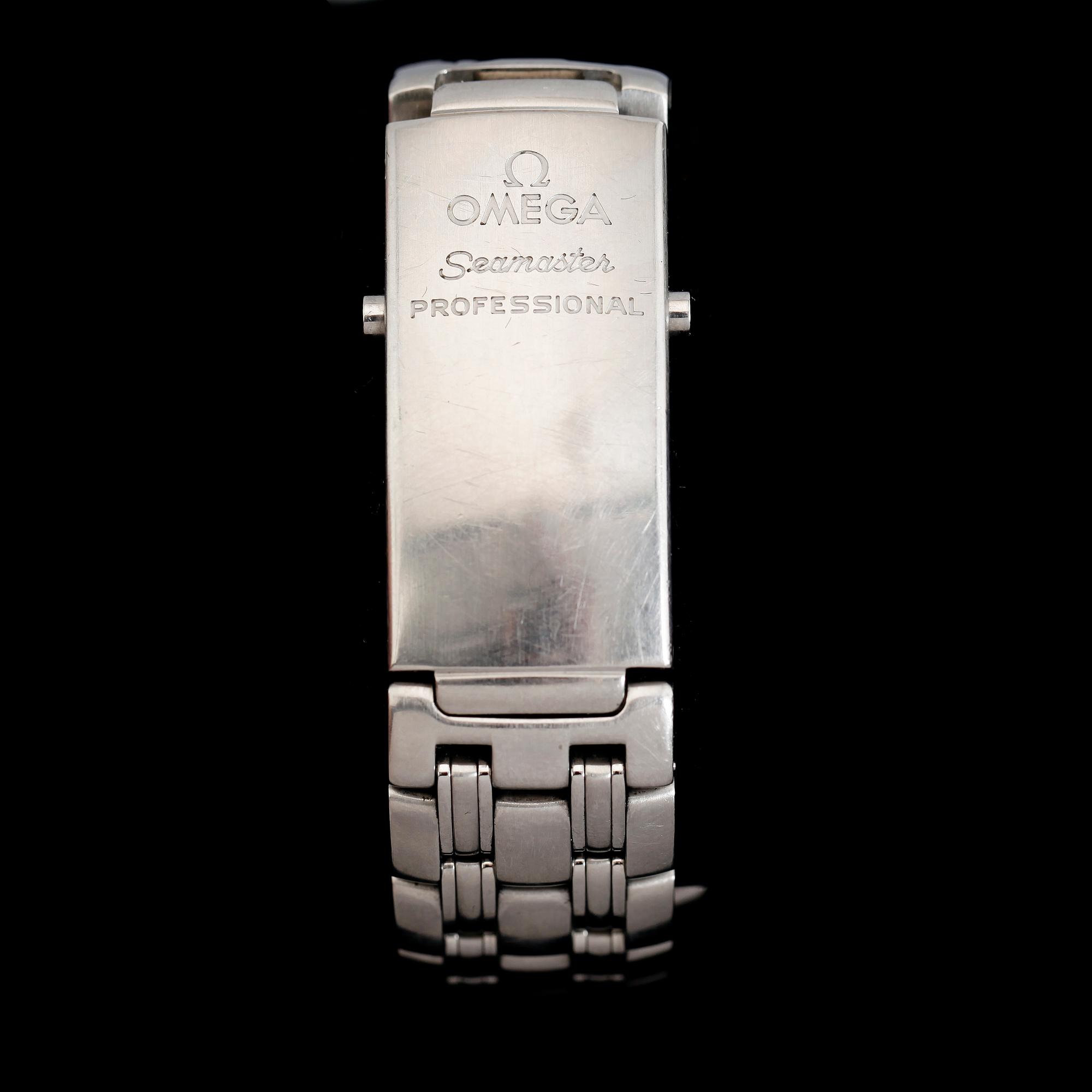 ARMBANDSUR, stål, Omega Seamaster Professional, enligt uppgift 2007.