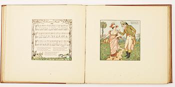 BARNBOK, "Triplets comprising The Baby´s Opera..." numr 171/750, ill av Walter Crane, London 1899.