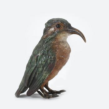 FIGURIN, brons, så kallad Wienerbrons, 1900-talets början.