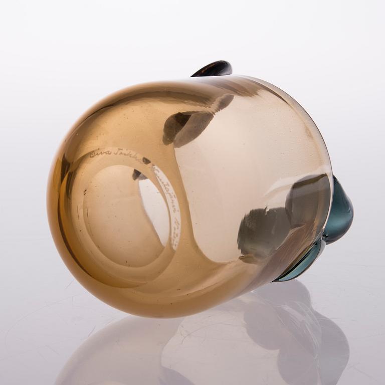 A 'Pompom' vase, signed Oiva Toikka, Nuutajärvi Notsjö.