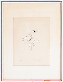 Einar Nerman, ink and gouache, signed and dated 1910.