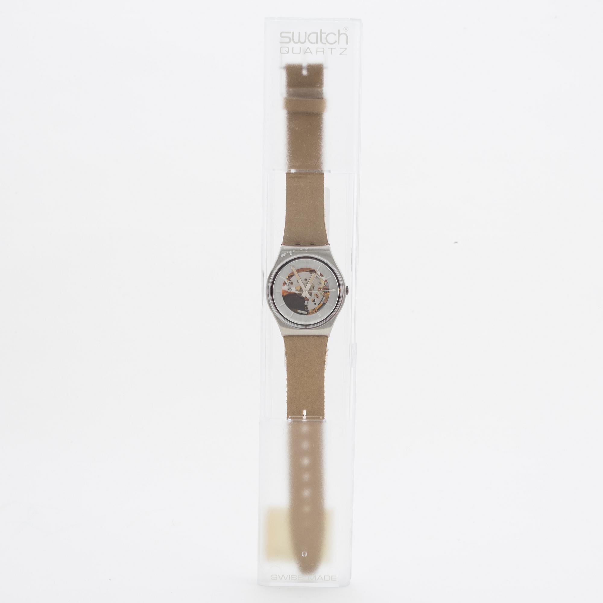 Swatch, Real Stuff, wristwatch, 34 mm.