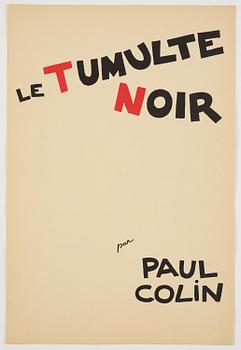 Paul Colin, "Le Tumulte Noir".