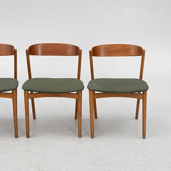 Stolar, 4 st, Skandinavien, 1950/60-tal.